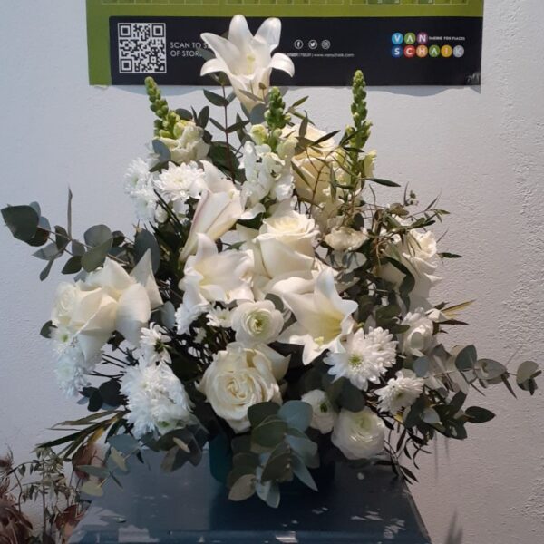Classic White Harmony Arrangement