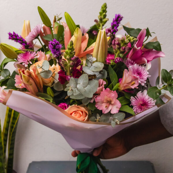 Pastel & Pink Mixed Bouquet