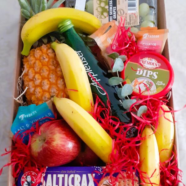 Fresh Fruit & Snack Gift Box